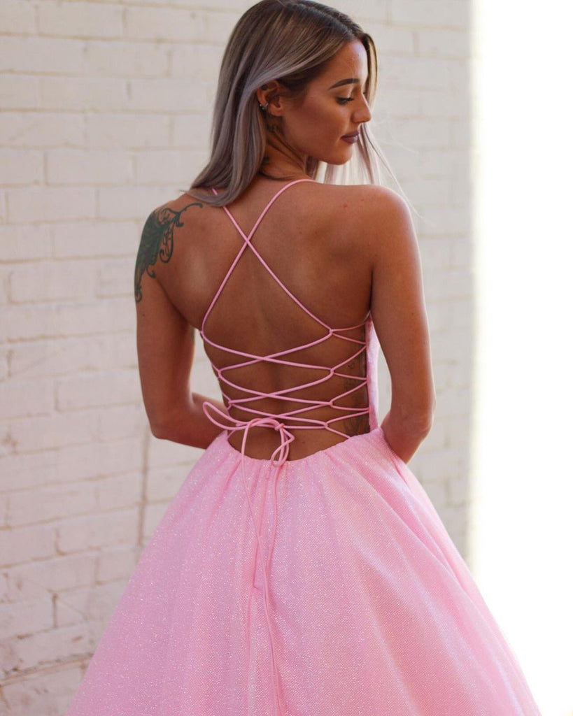 pink sparkle dress